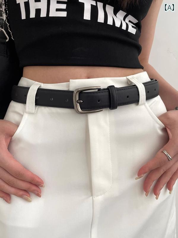 ベルト メンズ レディース ユニセックス 韓流 韓国 学生 流行 トレンド 人気 スタ...