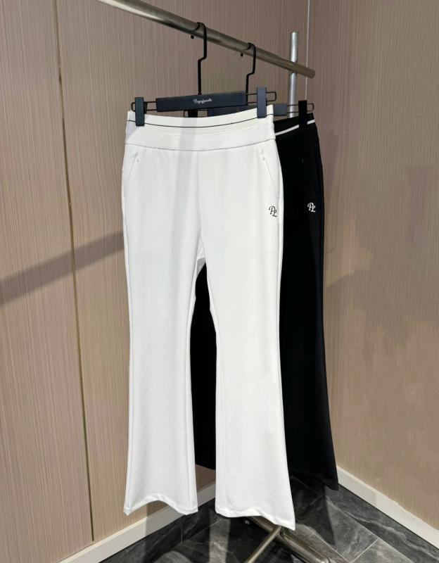 パンツ レディース ゴルフ 夏用 速乾 ストレッチ スリムフィット 微フレア ロング丈 テニス対応 軽量 吸湿速乾 アウトドア アクティブウェア・カテゴリ: 長ズボン・対象: 女性・サイズ展開: S.M.L.XL.XS・カラー展開: ブラック.ホワイト