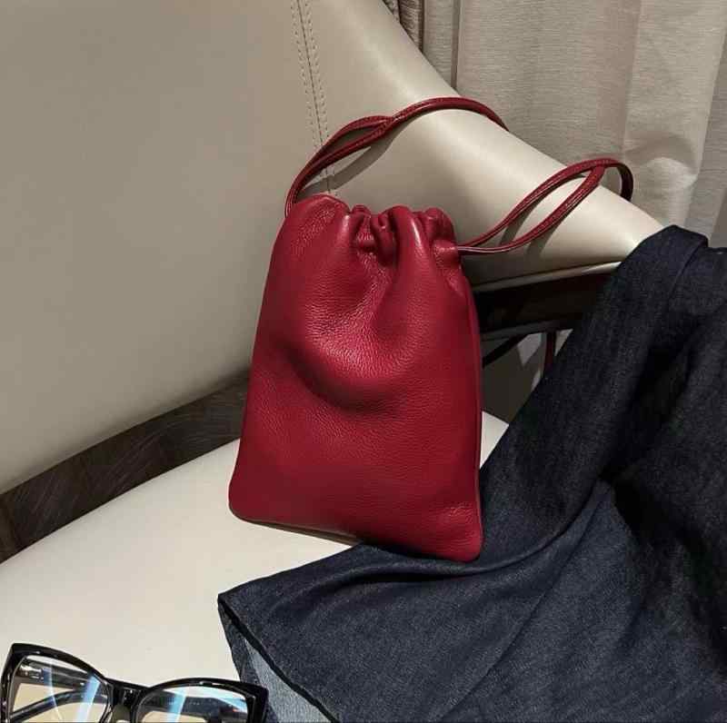 Shoulder Bags - 春夏 レディース ミニ 本革 スマホ 斜め掛けバッグ ショルダーバッグ クロスボディ 鞄 普段使い 軽量 ファッション