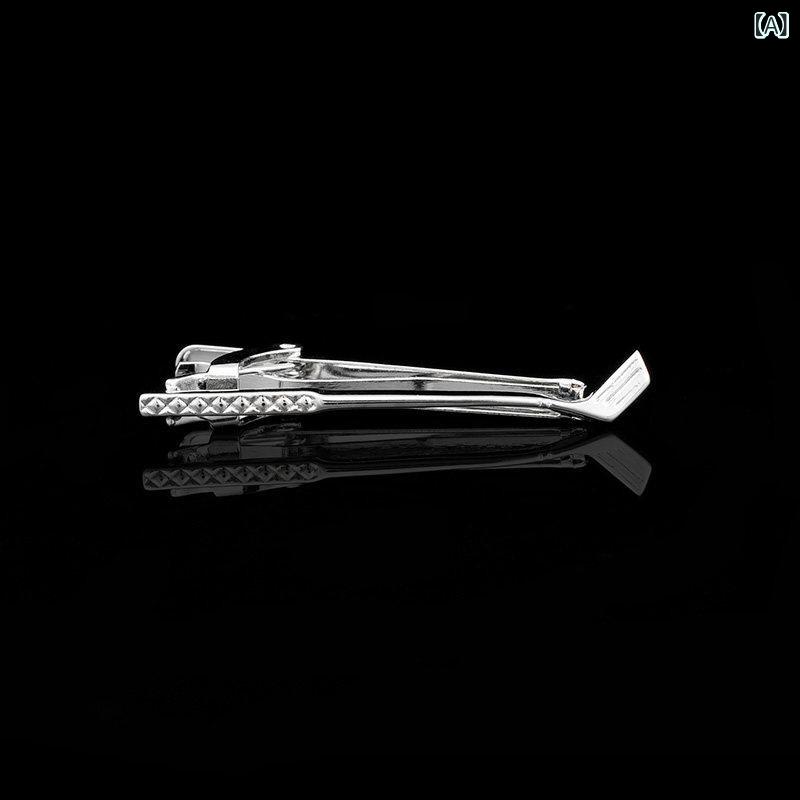 ネクタイピン 男性用 ビジネス 結婚式用 金色 銀色 スタイリッシュ ユニーク フォーマル アクセサリー