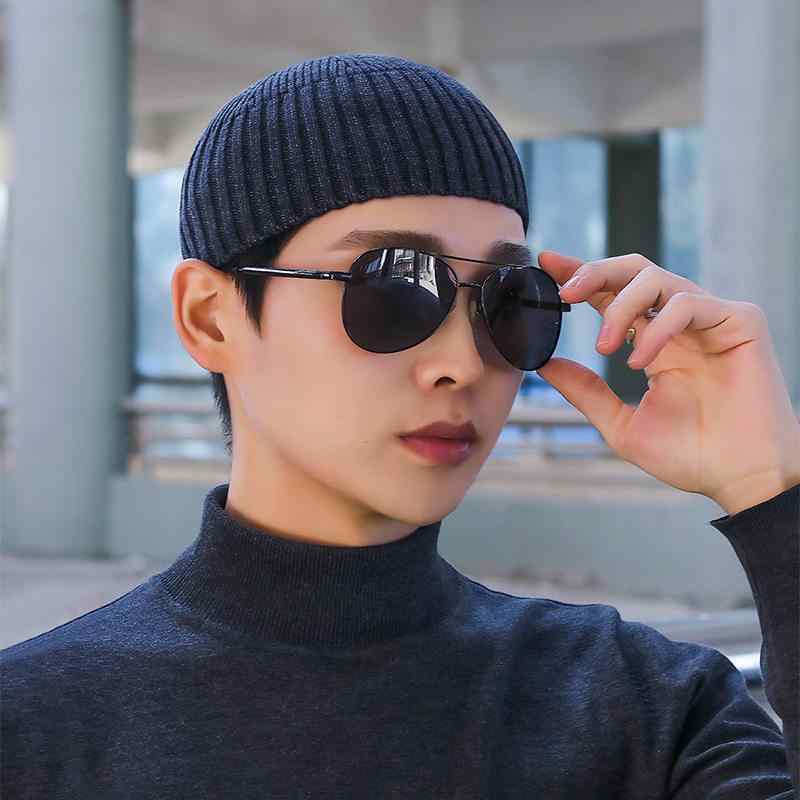 帽子 秋冬 男性用 女性用 ニット ビーニー 瓜皮帽風 スタイリッシュ ウール 毛糸 暖か 伸縮性 軽量 普..