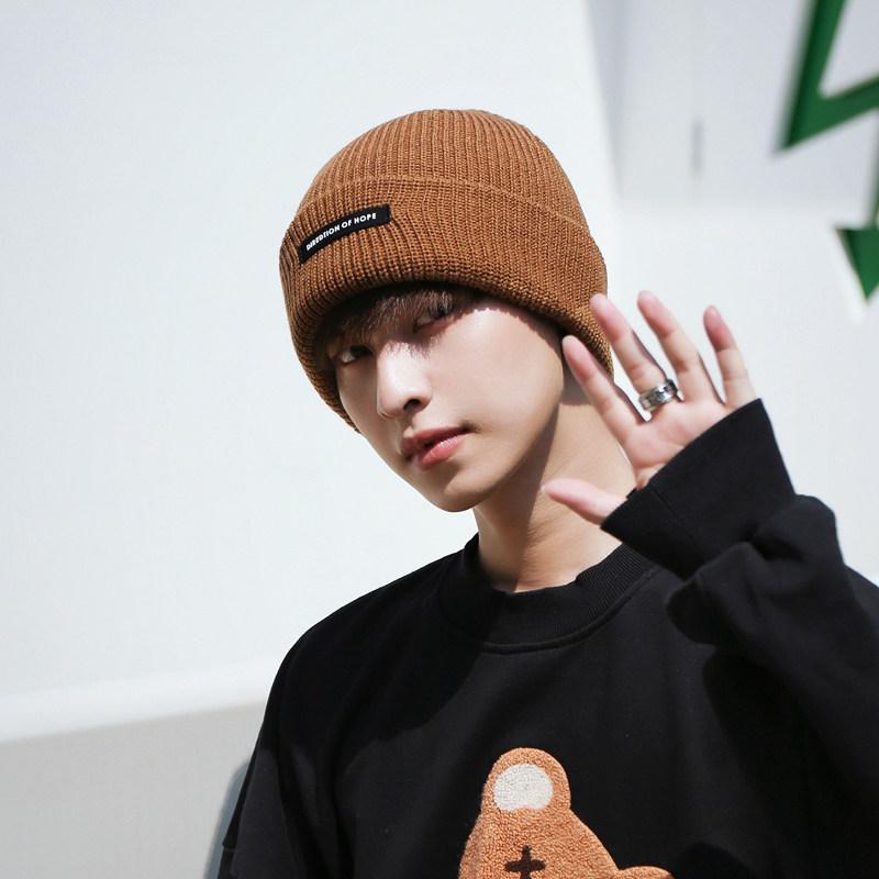 帽子 男性用 秋冬 ニット帽 保暖 耳当て ビーニー 編み 韓国 合わせやすい 暖か フィット 保温 軽量 アウトドア 普段使い