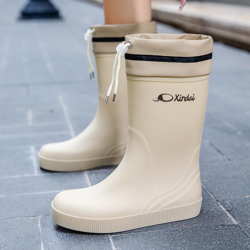 雨靴 メンズ レディース 防水 通勤用 快適 柔らかいソール 滑り止め ゴムシューズ 軽量 伸縮性 吸湿速乾