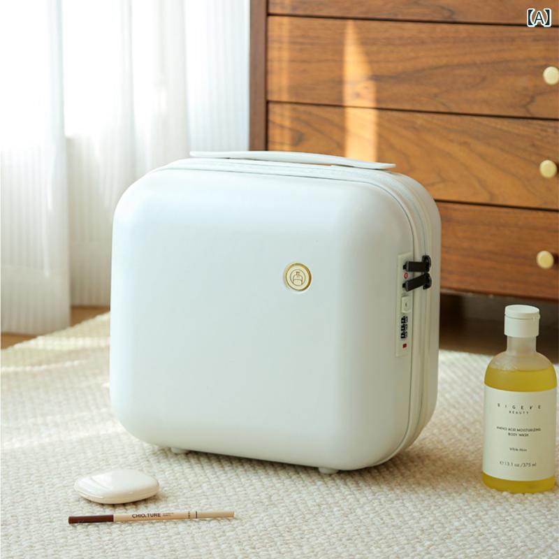 化粧ポーチ メイクバッグ 女性用 旅行用 出張用 洗面用品 多機能 化粧品収納 コンパクト ポータブル