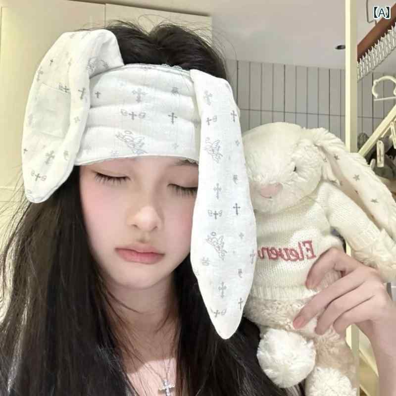 アイマスク かわいい ウサギ 天使 通気性 遮光 睡眠用 軽薄 柔らかい 昼寝 専用 オフィス 休憩 疲労回復 目保護 リラクゼーション 目隠し 就寝 軽量