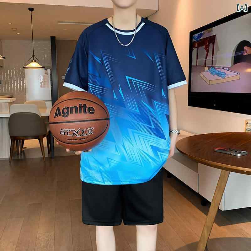 短袖Tシャツ 男の子 バスケットボール 接触冷感 吸湿速乾 夏 学生用 スポーツウェア ジュニア トップス 軽量 アウトドア