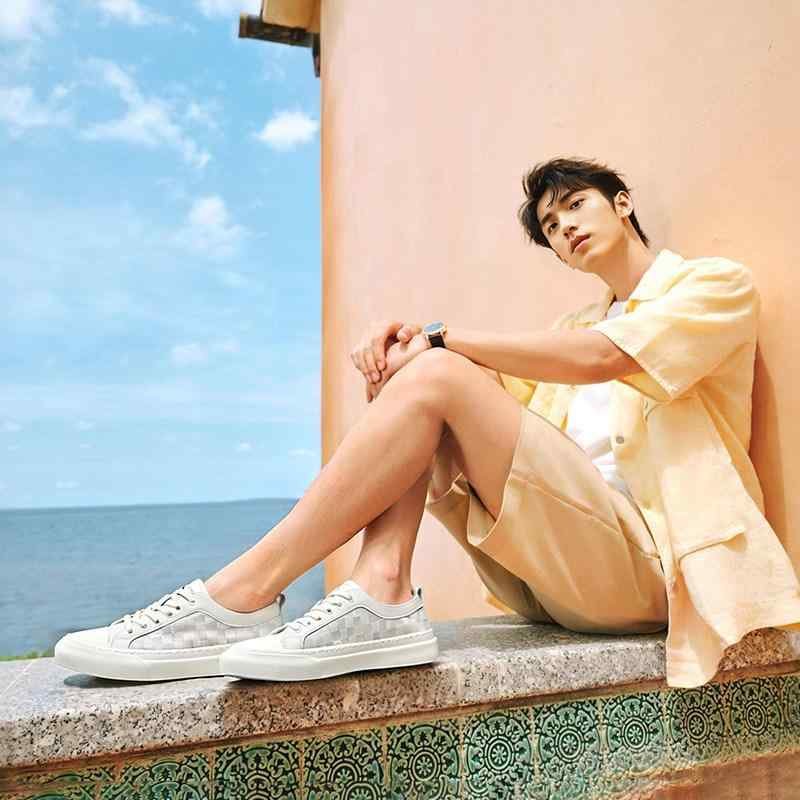 メンズ スニーカー キャンバス 通気性 メッシュ 夏用 白 カジュアル 軽量 吸湿速乾 デイリー シンプル 普段使い ランニングシューズ 代替 フラット ローカット