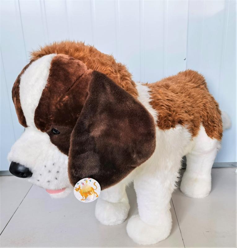 ぬいぐるみ 子供用 大型 骨格付き 乗馬可能 柔らかい毛布素材 室内遊び 耐久性 遊び道具 リアル