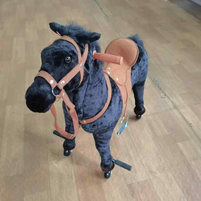 キッズ 大型 乗用 木馬 揺れ馬 おもちゃ 室内遊び 安全設計 木製風 バウンサー 跳ねるタイプ