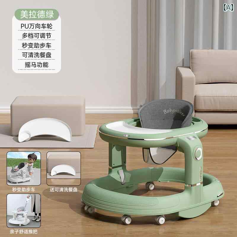 ベビー 歩行車 折りたたみ式 多機能 音楽機能 O型脚 防止 側転 防止 調整式 安全設計 室内用 コンパクト 姿勢矯正 歩行練習