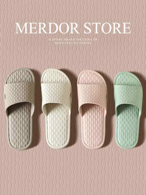 レディース 浴室サンダル 滑り止め 抗菌 防臭 静音 室内用 入浴専用 速乾 柔らか底 クッション性 快適 防水