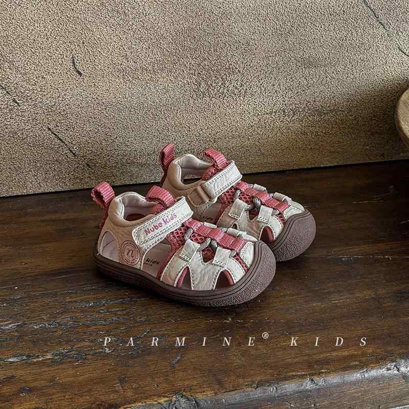 ベビー 学歩靴 キッズ 男女兼用 夏用 つま先保護 キックガード カラフル ビーチサンダル 渓流シューズ アウトドア 水遊び 防水 軽量 柔軟 素材 クッション 滑り止め 安全