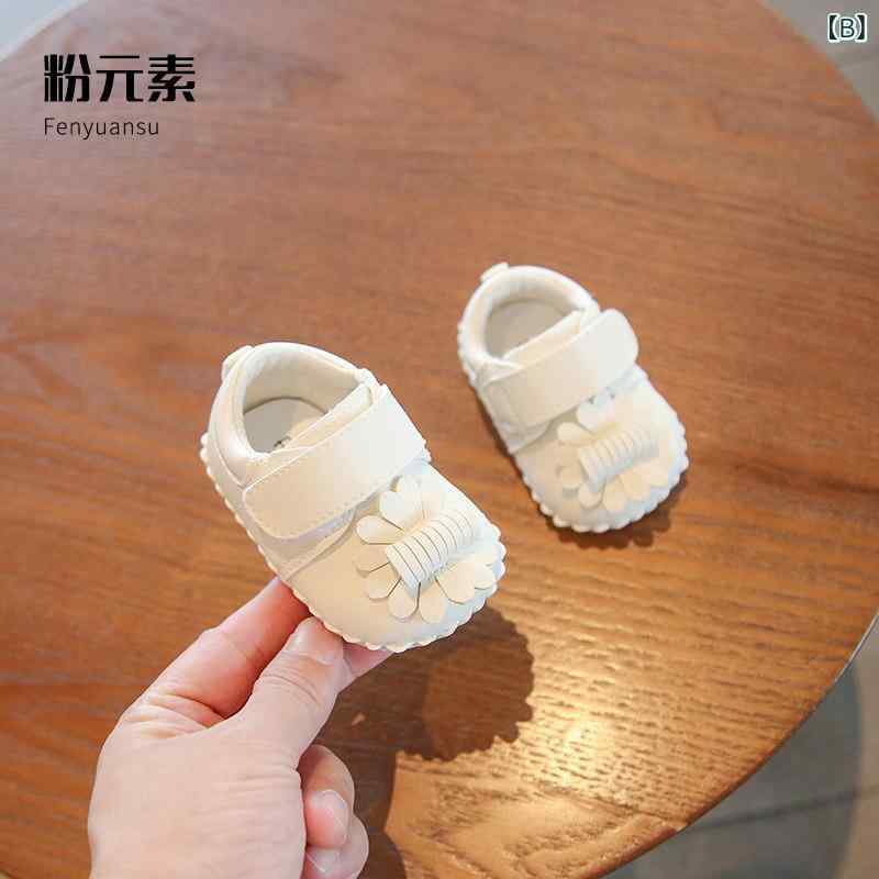 ベビーサンダル 女の子用 夏用 ソフトソール 防滑 つま先カバー プリンセス 学歩靴 軽量 通気性 柔らかい素材 室内外対応 かわいい 2