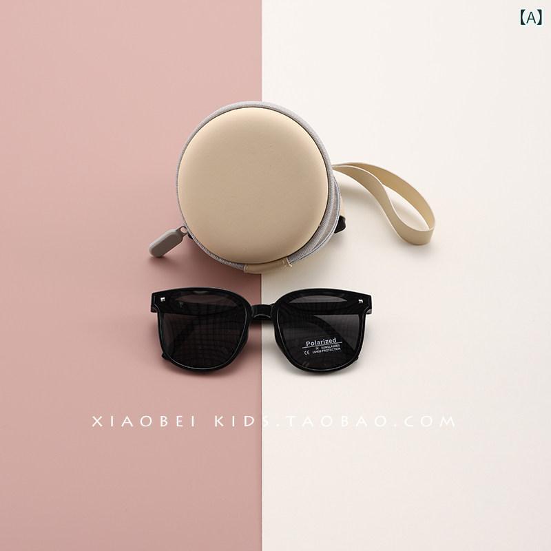 Sunglasses - キッズ サングラス 折りたたみ 男の子 女の子 UVカット 偏光レンズ 夏用 ベビー 眼保護 軽量 耐久性