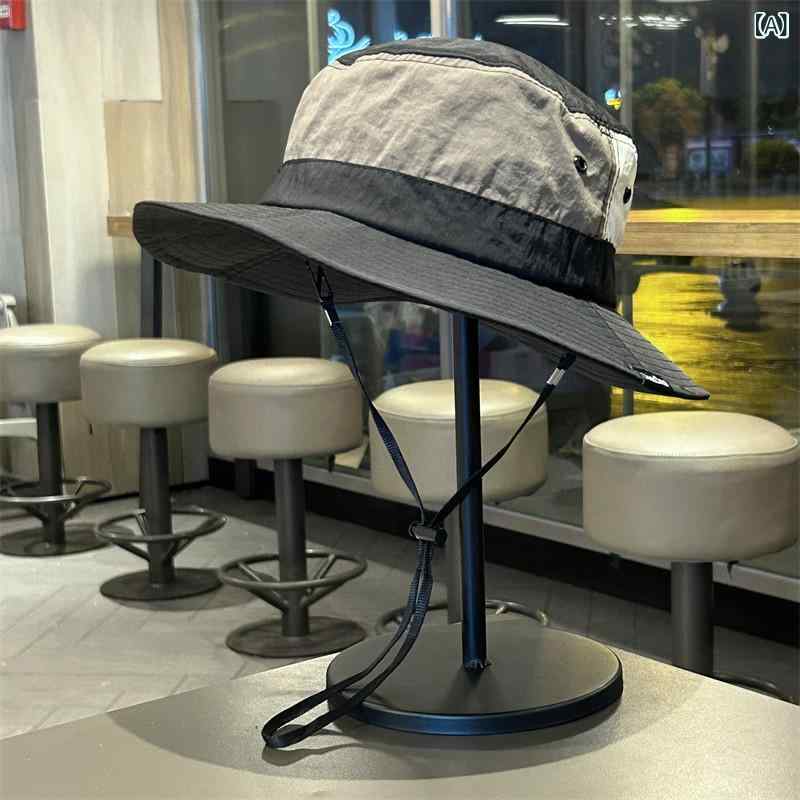 フィッシャーマンハット ユニセックス 夏用 アウトドア UVカット 速乾 通気性 遮光...
