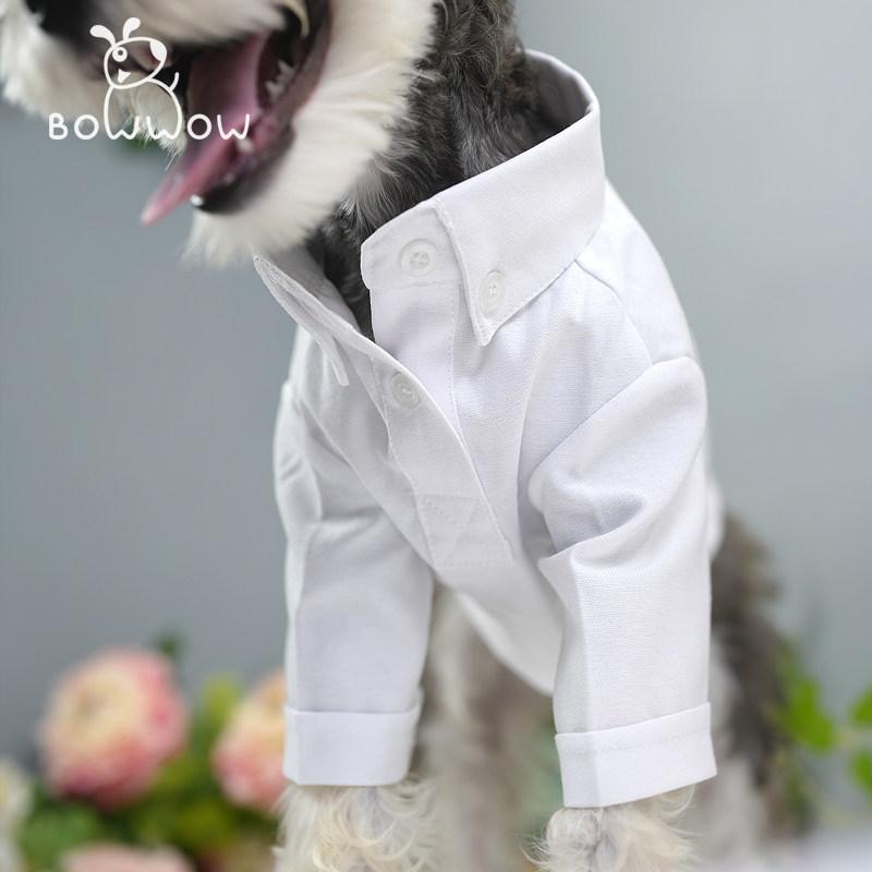 シャツ 犬用 小型犬 中型犬 春秋 結婚式 礼服 フォーマルウェア ベースレイヤー ペット服 通年使用 かわいい