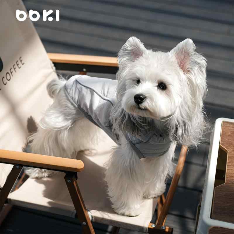 Tank Tops - 犬服 ペット用 夏 薄手 UVカット 冷却 ベスト 小型犬 散歩用 通気性 軽量 吸湿速乾 クーリング 防日焼け