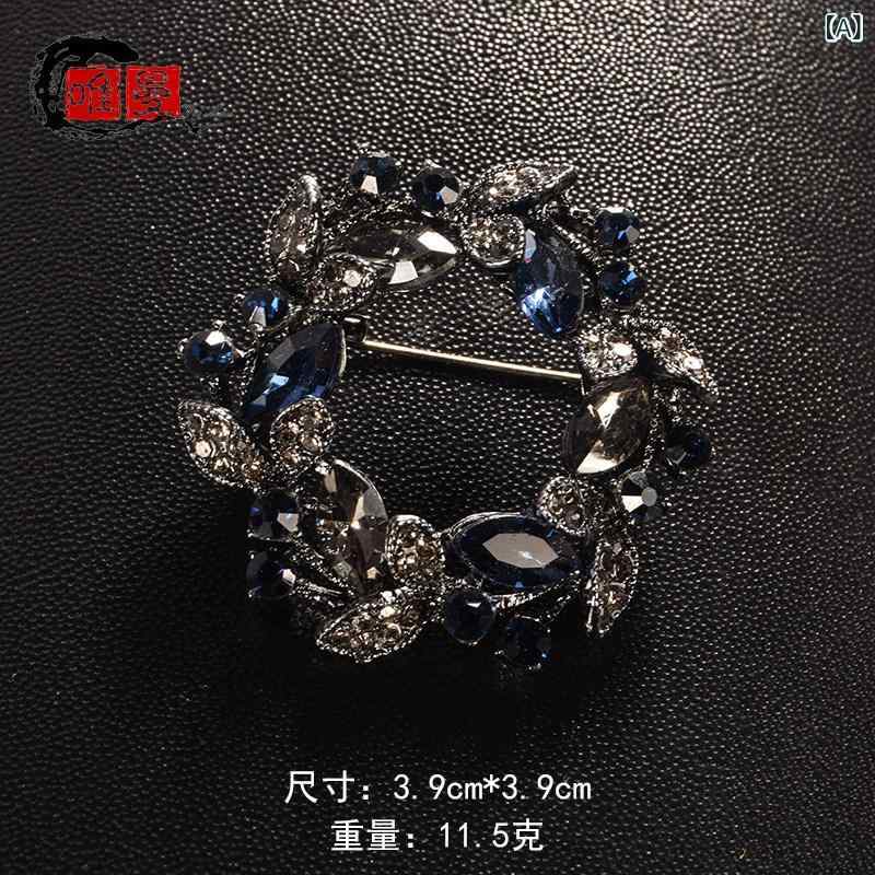 レディース ブローチ 花飾り 胸花 レトロ コンパクト ユニーク アクセサリー 日常使い 軽量 個性的 モチーフ