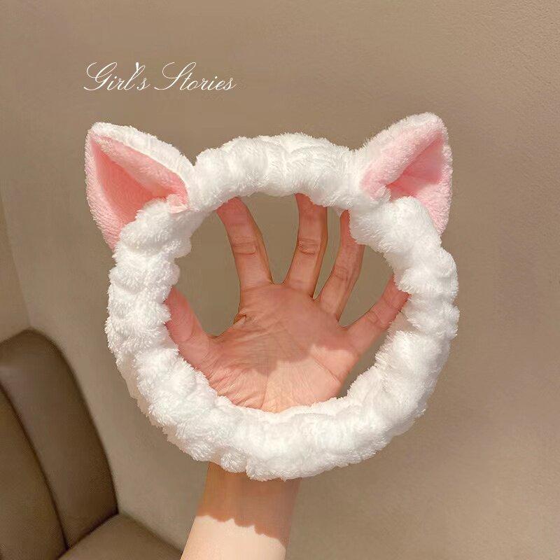 レディース ヘアアクセサリー 猫耳 ヘアバンド かわいい 韓国 ファー素材 ふわふわ 日常使い 髪飾り ポニーテール バンド 柔軟 軽量