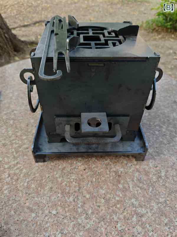 炭炉 炭素鋼製 囲炉裏茶炉 家庭用 屋外バーベ...の紹介画像2