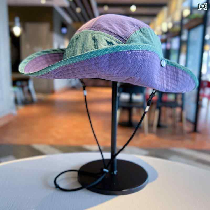 フィッシャーマンハット メンズ レディース 夏 吸湿速乾 薄手 通気性 軽量 レトロ ...