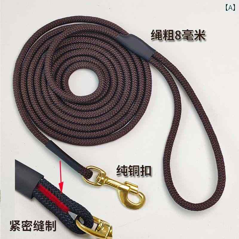 犬用 伸縮 リード 訓練 追跡 呼び戻し 長さ調整 散歩用 耐久性 安全 軽量 ペット