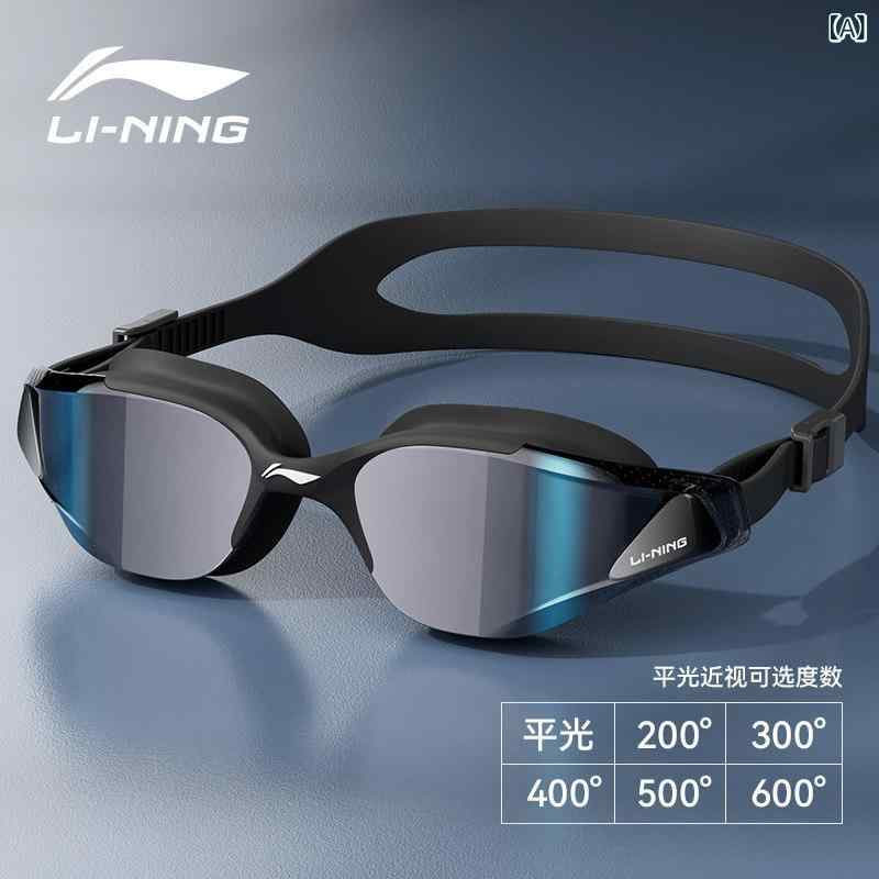 泳鏡 メンズ 近視対応 高解像度 防水 防曇 度数付き プロ仕様 スイミングゴーグル レディース 泳帽 セット 快適フィット 水中視界良好