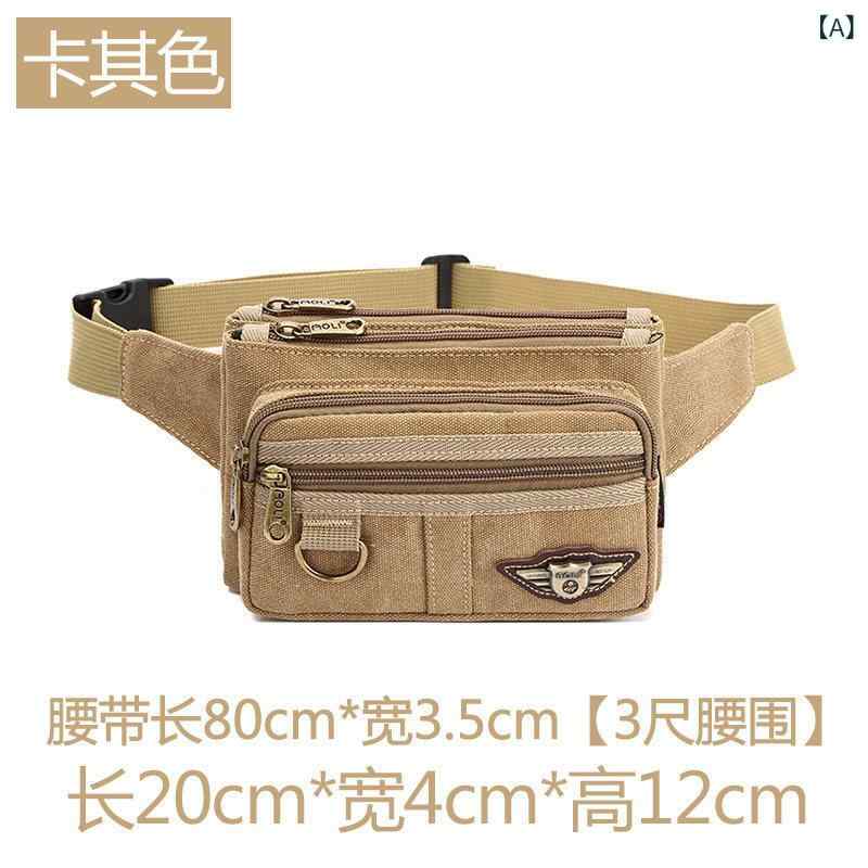 メンズ レディース ウエストポーチ 多機能 キャンバス 素材 レトロ ミニ 小型 携帯 ビジネス 用途 普段使い 軽量 形状・タイプ: 腰包・素材: 帆布・持ち手タイプ: 伸縮式取っ手・閉鎖方式: ジッパー・内部構造: ジッパー隠しポケット・外ポケット種類: 内貼ポケット・要素: ステッチ・柄: 無地・硬度: ソフト・シーン: カジュアル・スタイル: 欧米ファッション・形状: 横型正方形・裏地素材: ポリエステル・対象: ・ストラップスタイル: シングル・カラー展開: 卡其.コーヒー.ミリタリーグリーン.ブラック