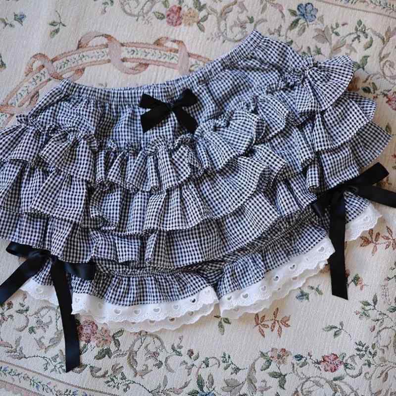 乐天商城 - ロリータスカート 女性用 かわいい かわいい 南瓜パンツ ケーキスカート プリーツスカート 多層 フレア ロリータスカート ガード 安全 少女用 ボトムス 半身スカート フレアシルエット ふんわり レイヤード プリーツ ゴスロリ ビッグシルエット かわい
