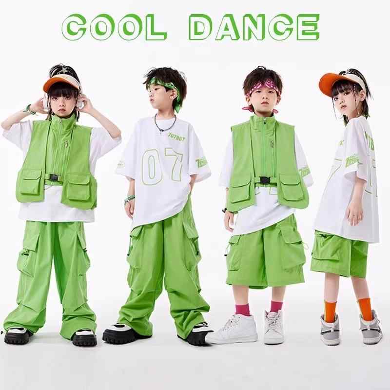 キッズ ヒップホップ ダンス衣装 男の子 女の子 ビビッドカラー ベスト セット 夏用 カッコいい スタイル パフォーマンス ウェア ストリートファッション・主な素材: 綿96%以上・サイズ展開: 110cm.120cm.130cm.140cm.150cm.160cm.170cm.180cm・適用年齢: 17歳未満