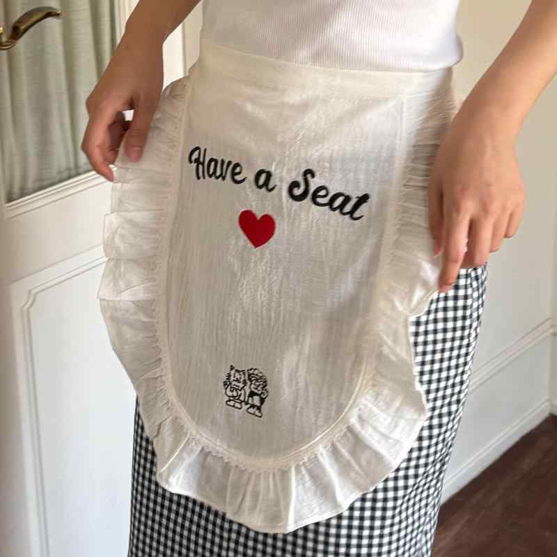 エプロン ペット用 レトロ レース フレンチスタイル アメリカンスタイル キッチン ピクニック 撮影 かわいい ・主な素材: 綿100%・用途: 防汚