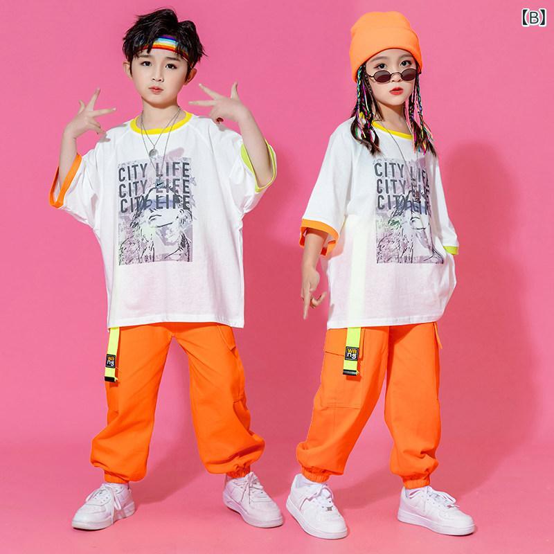 子供 ダンス衣装 ヒップホップ セット 男の子 女の子 ジャズ ジャズダンス ストリ...