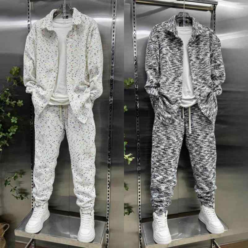 レディース 春 ニット トップス ワイドシルエット シャツ レギンスパンツ 2点セット 韓国 カジュアル セットアップ 柔らかい素材 日常使い
