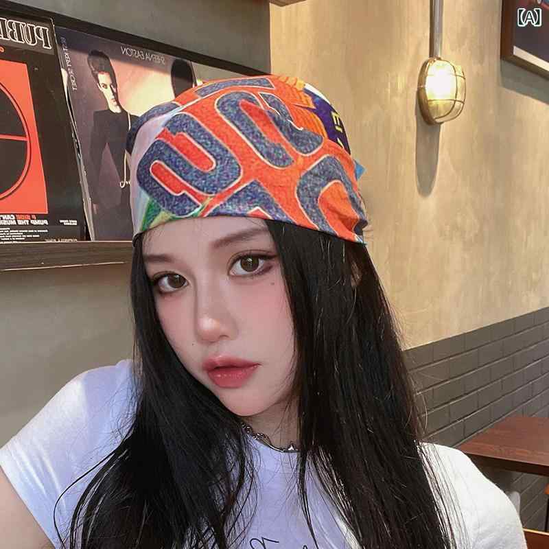 ヘッドスカーフ メンズ 夏用 ヒップホップ スタイル コットン 素材 バンダナ スカ...