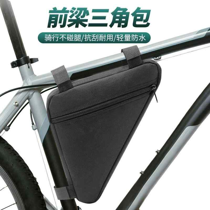 自転車 フレームバッグ 山地バイク 三角 収納ポーチ トップチューブ スマホケース サイクリング ギア アウトドア 普段使い 軽量 耐久性