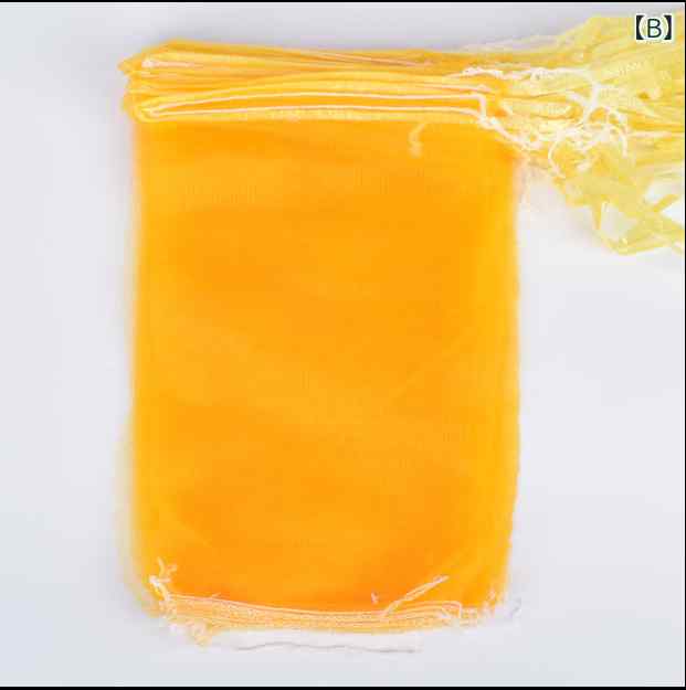 果物 野菜用 網目ネットバッグ 編み込み 紐付き 厚手 強化 メッシュバッグ りんご ...