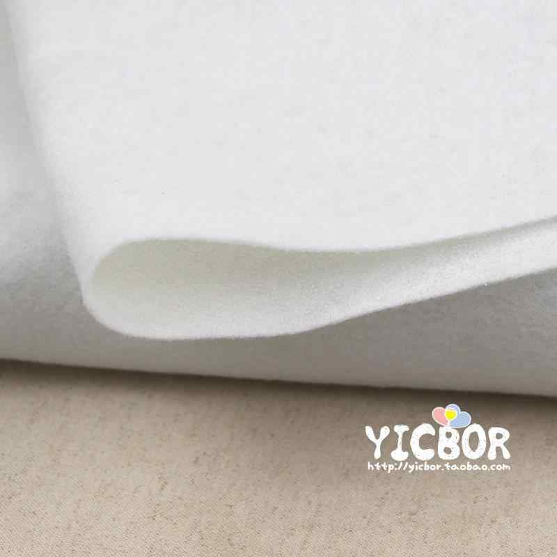 パッドコットン 片面粘着 無膠 刺繍裏地 パッチワーク用 DIY 手芸 布地 充填材 服装補助 柔軟素材 縫製キット クラフト用品