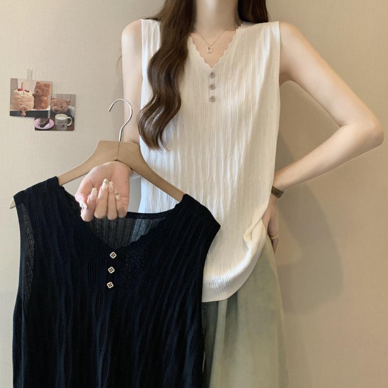 キャミソール レディース 春夏 ノースリーブ Vネック ゆったり 細見え 大きめサイズ 通勤用 インナー トップス シンプル ベーシック ファッション 日常使い カジュアル オフィス・・シルエット: ・セット内容: 単品・: 背带・着丈: 標準・柄: 無地・サイズ展開: M, L, XL, 2XL, 3XL, 4XL・カラー展開: ブラック, ホワイト