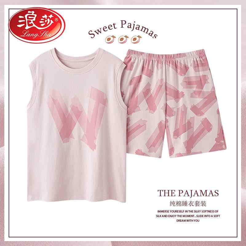 ルームウェア レディース 夏用 無袖 キャミソール ショートパンツ セット 綿 かわいい 吸湿速乾 肌触り良い ホームファッション