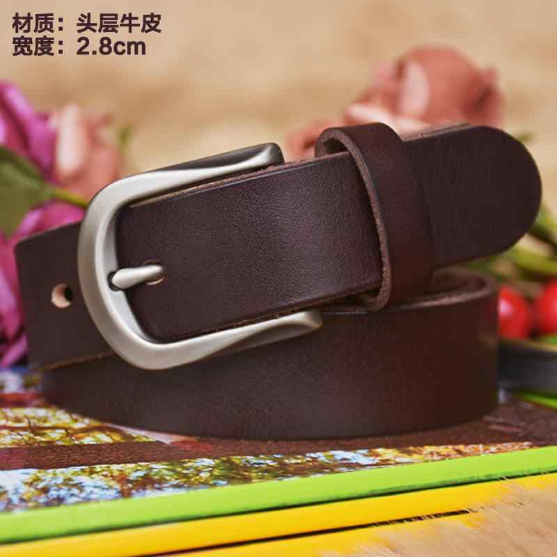 ベルト レディース 革 牛革 細身 レトロ シンプル カジュアル デニムパンツ用 普段使い コーディネートしやすい 腰回りアクセント