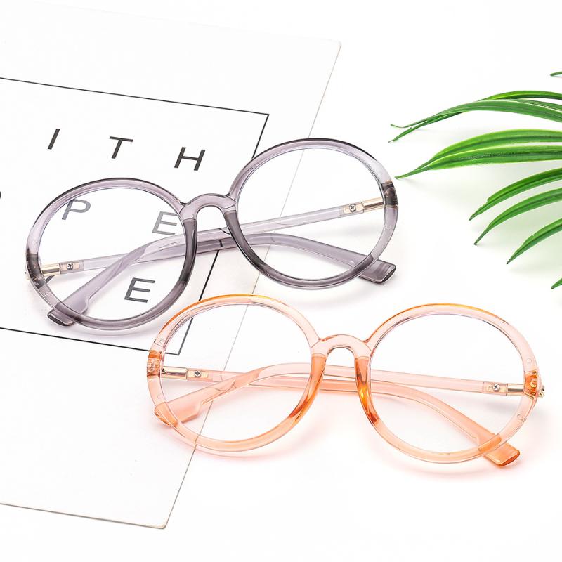 Glasses - メンズ メガネ フレーム 復古風 大型 超軽量 軽量 防藍光 ブルーライトカット 眼精疲労軽減 学生用 普段使い 室内用 パソコン スマホ対応 クリアレンズ メンズ用