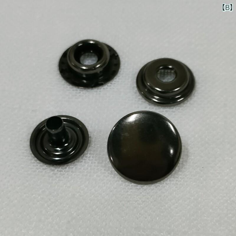 リバーパディのスナップ ボタン 金属製 隠し 縫い目なし 万能 服飾用 作業服 対応 母子扣 セット 簡単 取り付け 耐久性 修理 パーツ 交換 用 DIY アクセサリー｜アングル3