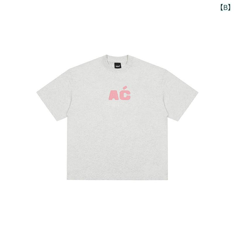 Tシャツ 短袖 夏用 接触冷感 UVカット スローガンプリント アメリカン レトロ カップル トップス カジュアル 普段使い 綿素材 軽量 通気性 ブラック ホワイト グレー 3