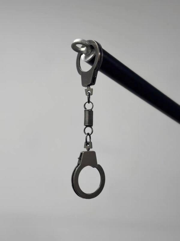 樂天商城 - アクセサリー ヴィンテージ風 手錠モチーフ 腰チェーン ベルト飾り ストリートファッション 金属製 普段使い 軽量 ユニセックス