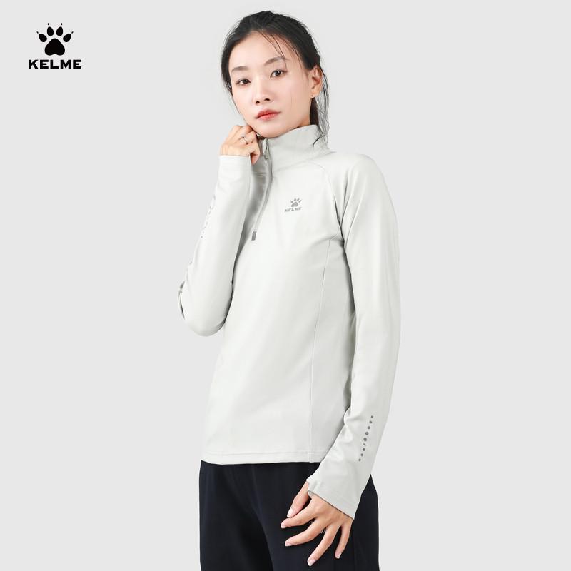 レディース 春 長袖 半ジッパー プルオーバー Tシャツ トップス ランニング フィッ...