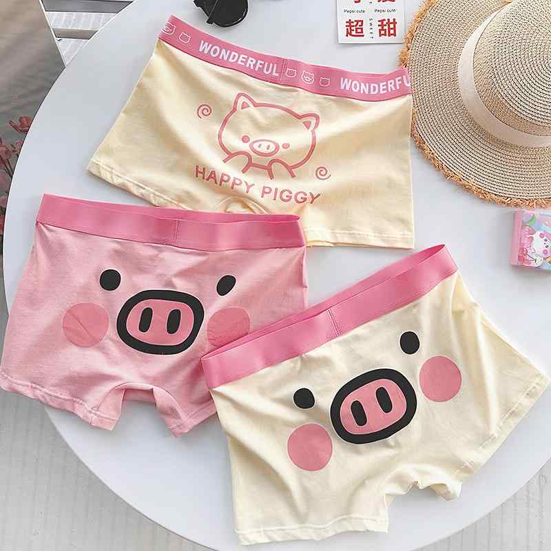Other - メンズ ボクサーパンツ 綿素材 透気性 吸汗 かわいい豚柄プリント 快適 中低腰 平角 日常使い ソフトタッチ 伸縮性