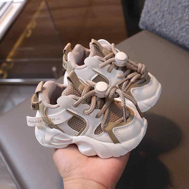 Casual Shoes - キッズ スニーカー 男の子 女の子 学歩靴 柔らかいソール 通気性 春秋用 ベビー 子供靴 軽量 伸縮性