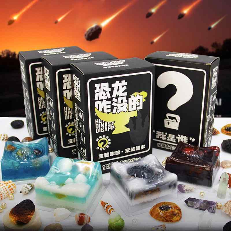 石鹸 キッズ 女の子 恐竜 宝探し 泥火山 琥珀 宝石 お風呂遊び 泡立つ 入浴 楽しむ セット