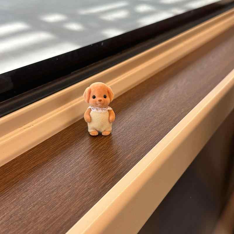 ぬいぐるみ プードル犬 置物 女の子 かわいい 小鼻 デコレーション 家族セット 玩具 室内用 高級感 柔らかい 素材 コンパクト