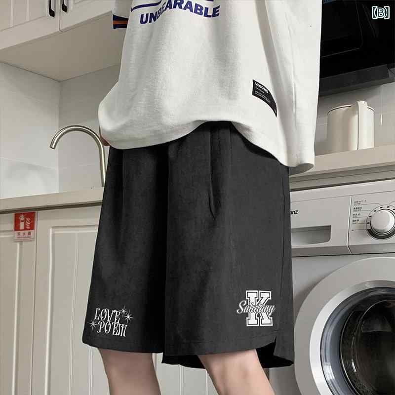 ハーフパンツ メンズ 運動着 ズボン スポーツウエア 短パン ショートパンツ ボトム...